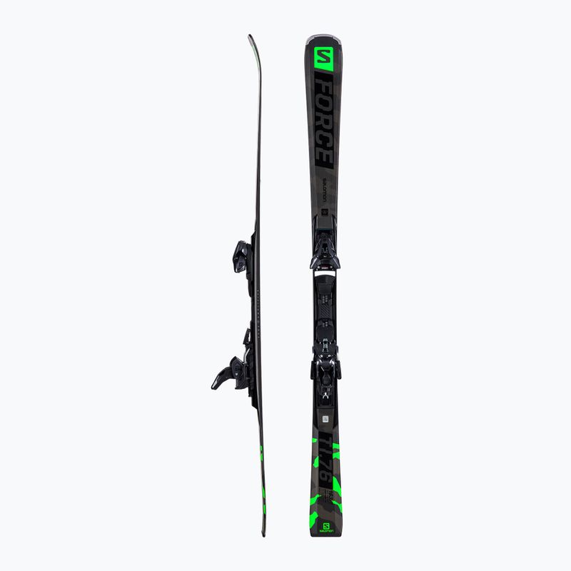 Men's downhill skis Salomon S/Force Ti 76 + Z12 black L41493200/L4146890010 2