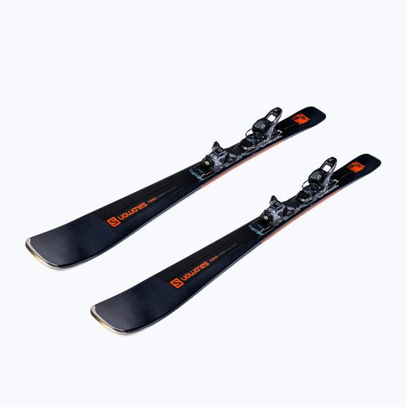 Men's downhill skis Salomon Stance 80 + M 11 GW black L41493700/L4146900010 4