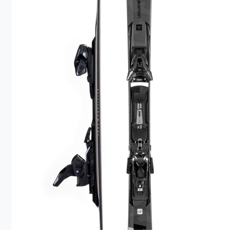 Men's downhill skis Salomon S/Force Ti 80 + Z12 GW grey L41496000/L4146890010 5