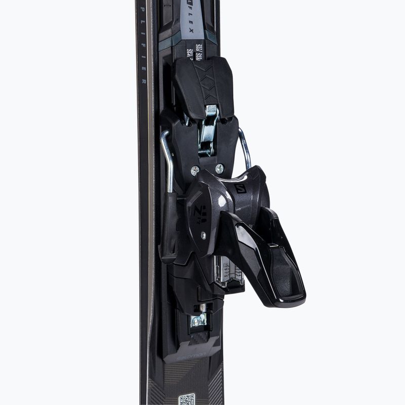 Men's downhill skis Salomon S/Force Ti 80 + Z12 GW grey L41496000/L4146890010 7