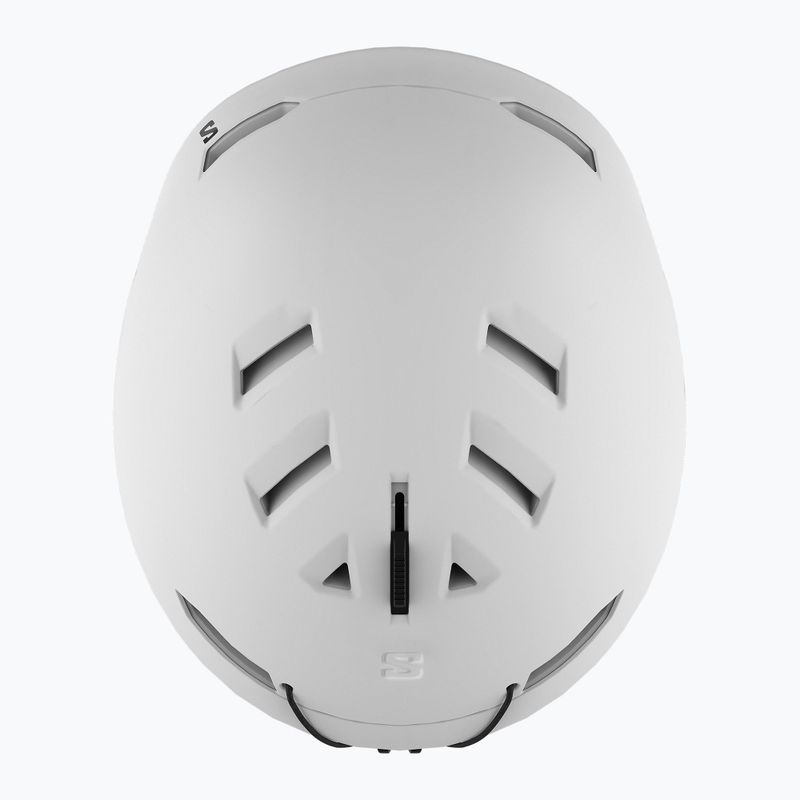 Salomon Husk white ski helmet 9