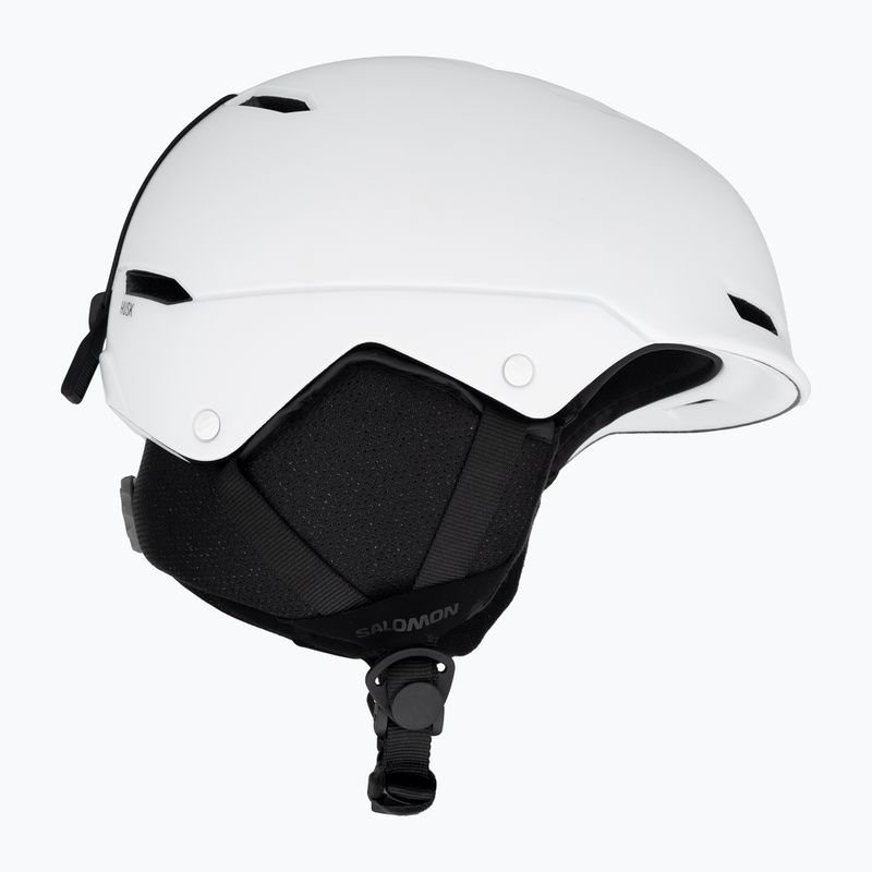 Salomon Husk white ski helmet 4