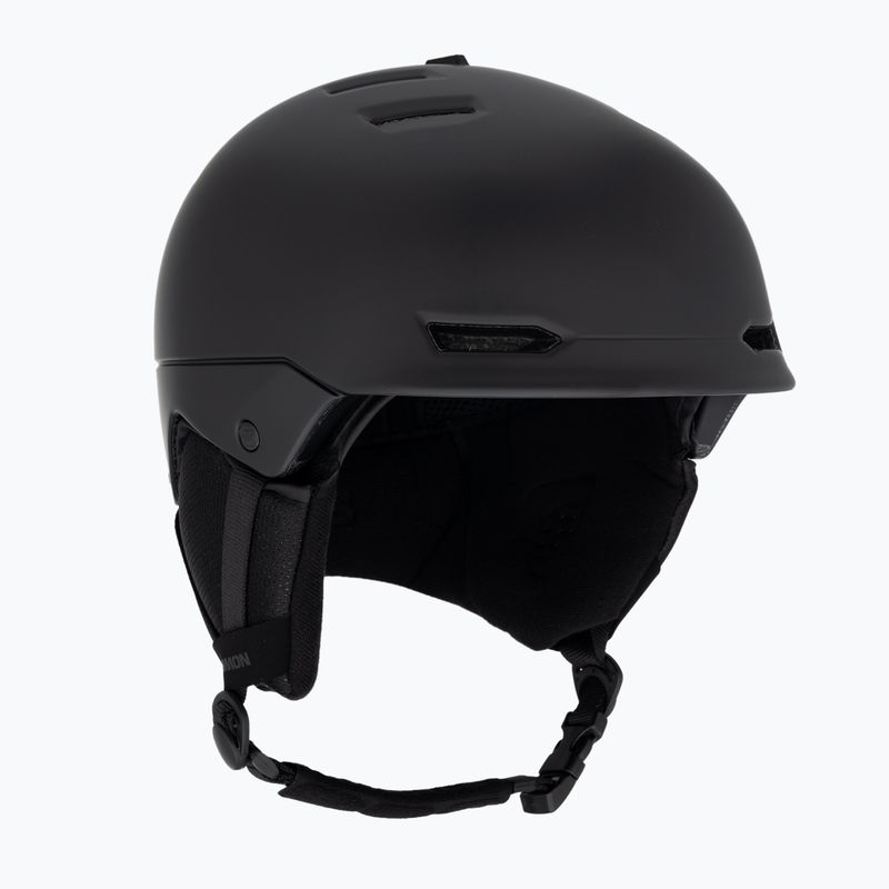 Salomon Husk black ski helmet