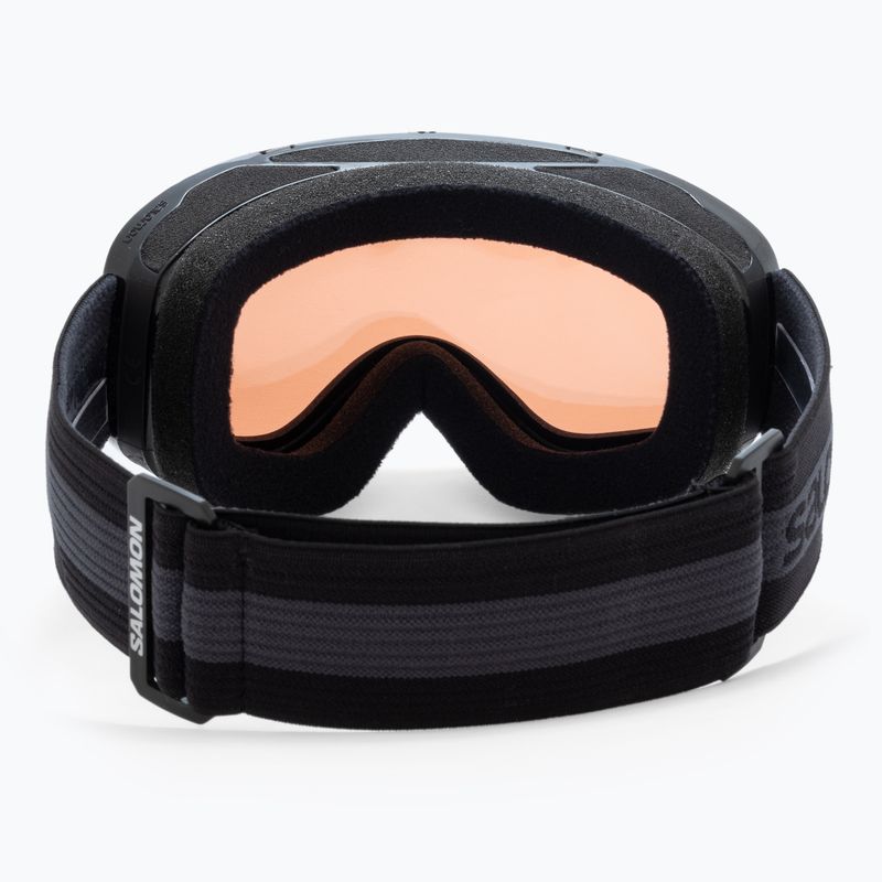Salomon Sense black/flash orange ski goggles L41484100 3
