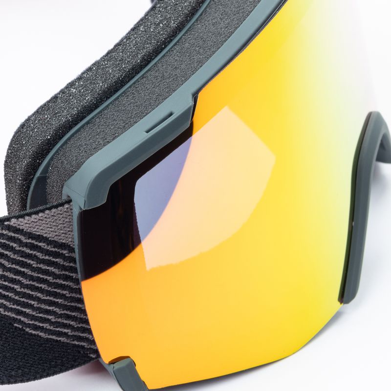Salomon S/View grey/red ski goggles L41488000 5