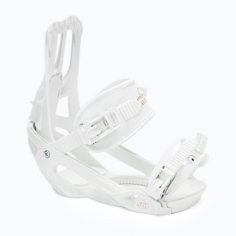 Salomon Spell snowboard bindings white L41511100