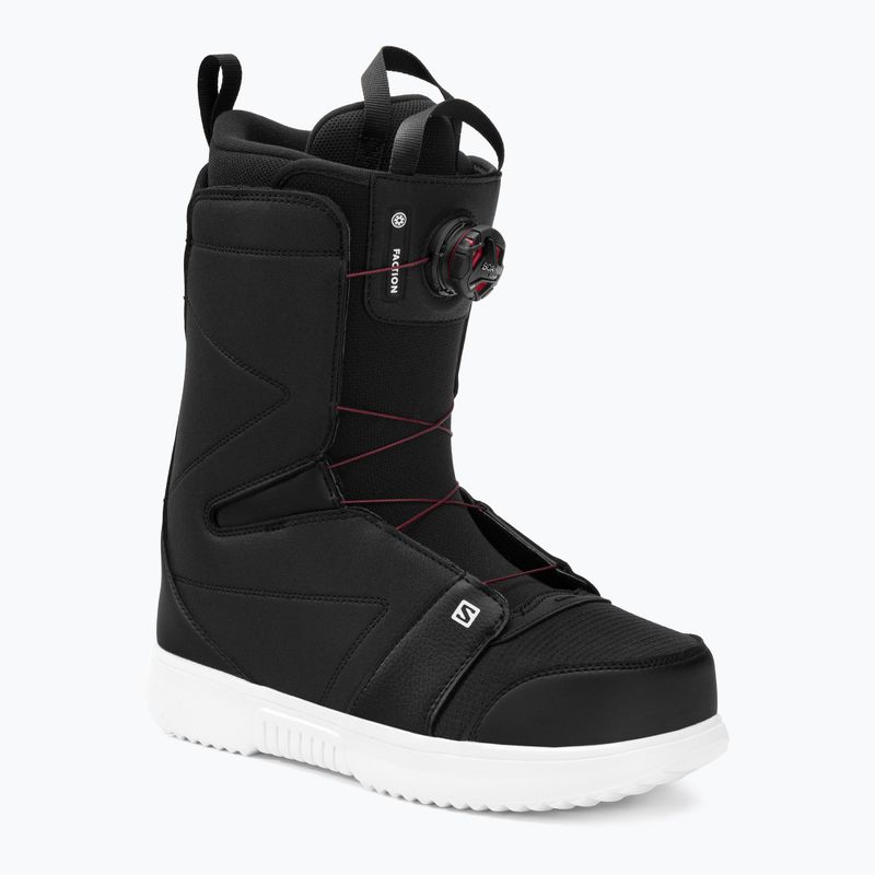 Men's snowboard boots Salomon Faction Boa black L41342400