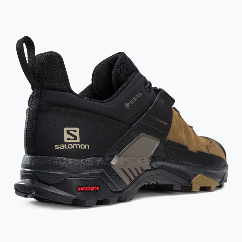 Men's trekking boots Salomon X Ultra 4 LTR GTX brown/black L41351500 8
