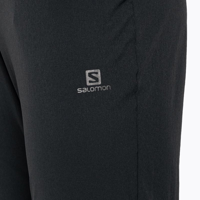 Women's trekking trousers Salomon Wayfarer Zip Off black LC1701900 4