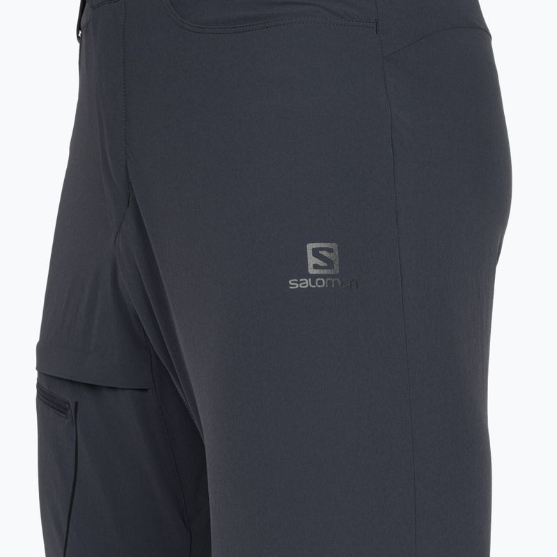 Salomon Wayfarer grey men's trekking trousers LC1713600 3