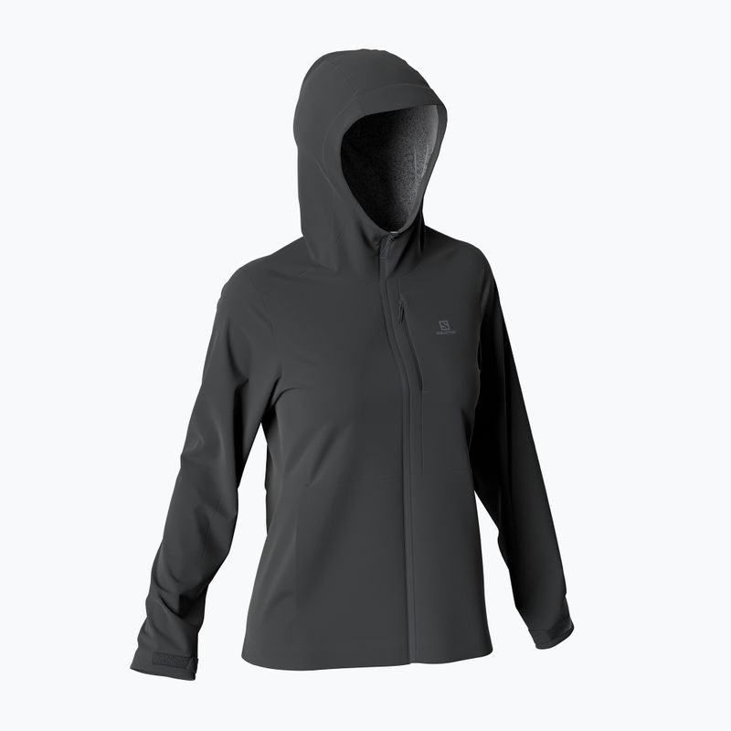 Salomon Outrack WP women's rain jacket black LC1709000 4