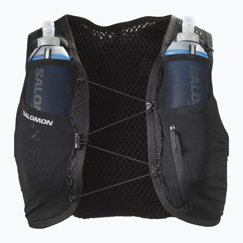 Salomon Active Skin 4 set running backpack black