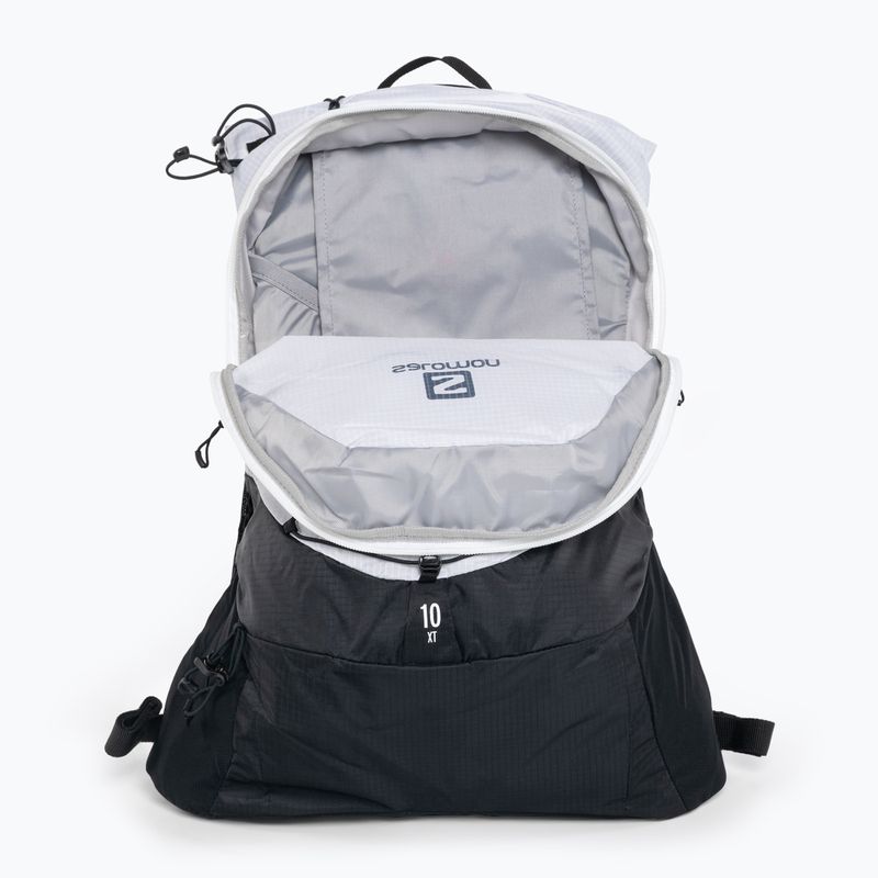 Salomon XT 10 l hiking backpack white and black LC1764400 5