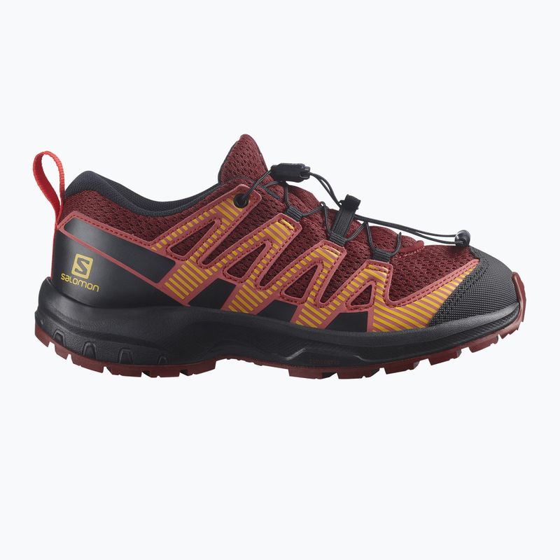 Salomon XA Pro V8 children's trail shoes maroon L41613800 11