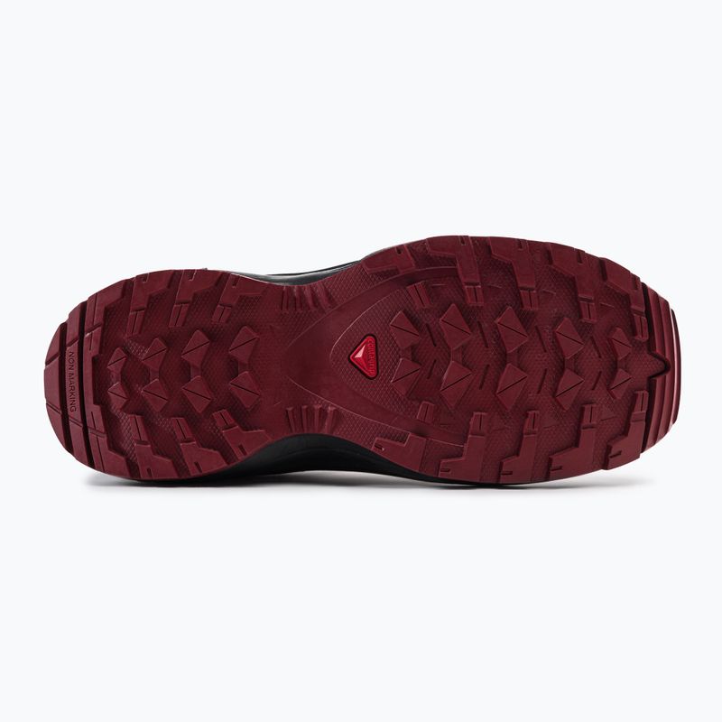 Salomon XA Pro V8 children's trail shoes maroon L41613800 4