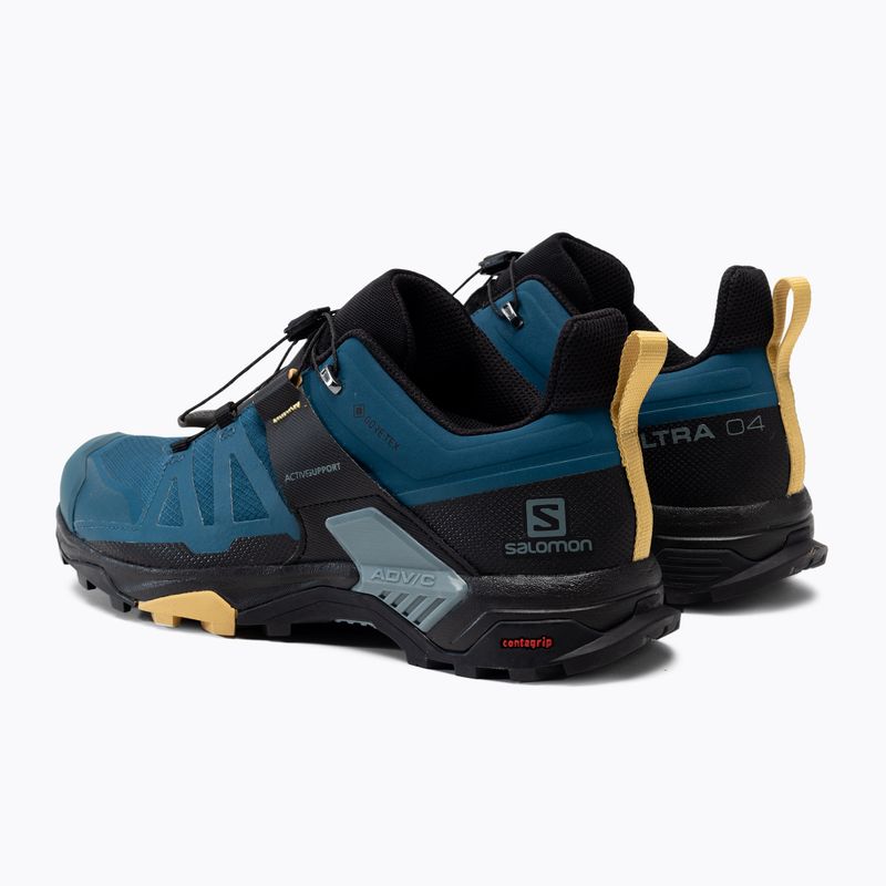Men's trekking boots Salomon X Ultra 4 GTX blue L41623000 3