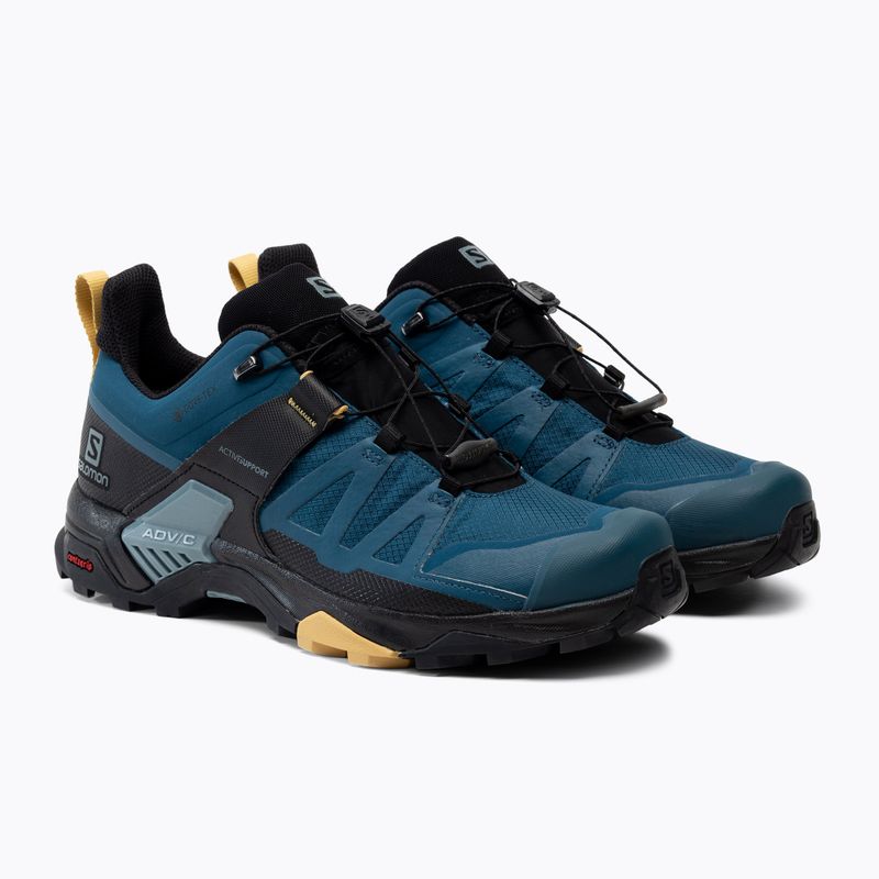 Men's trekking boots Salomon X Ultra 4 GTX blue L41623000 5