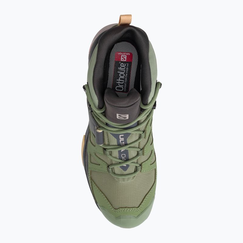 Women's trekking boots Salomon X Ultra 4 MID GTX green L41625100 6