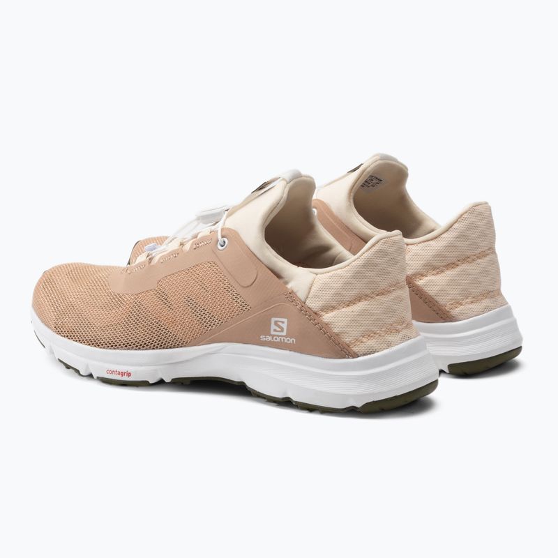Salomon Amphib Bold 2 women's running shoes beige L41610800 5