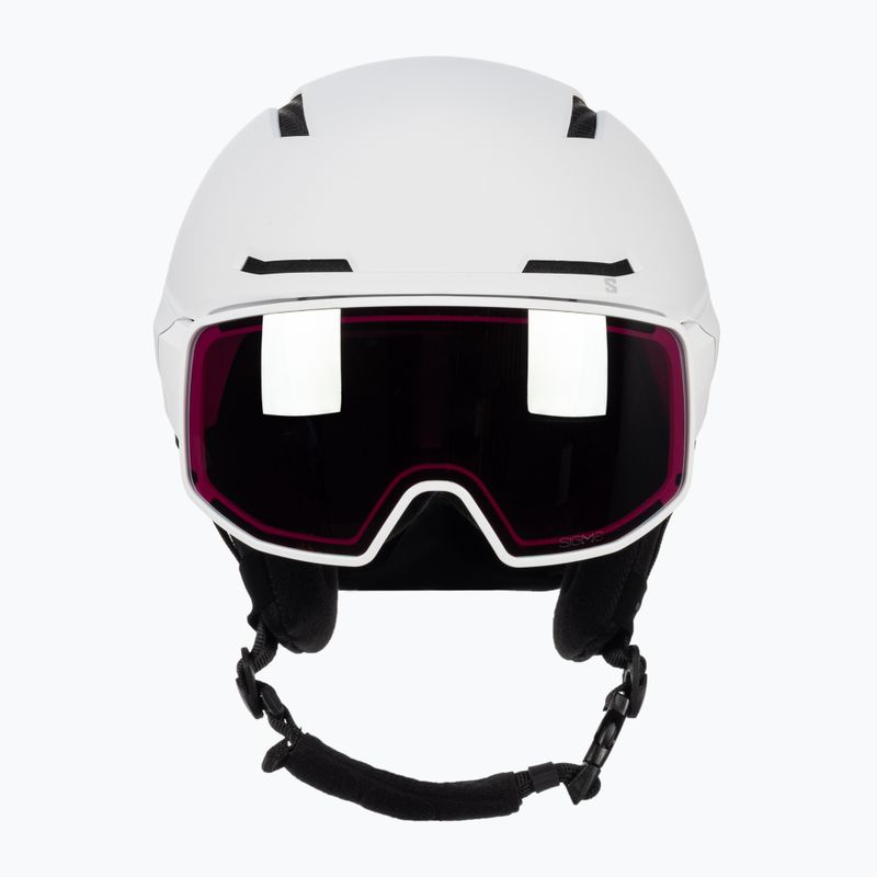 Salomon Driver Pro Sigma S3 ski helmet white L47011800 2