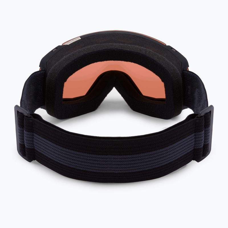 Salomon S/View ski goggles black/flash tonic orange L47006500 3