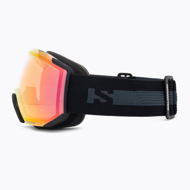 Salomon Radium Photo ski goggles black/red 4