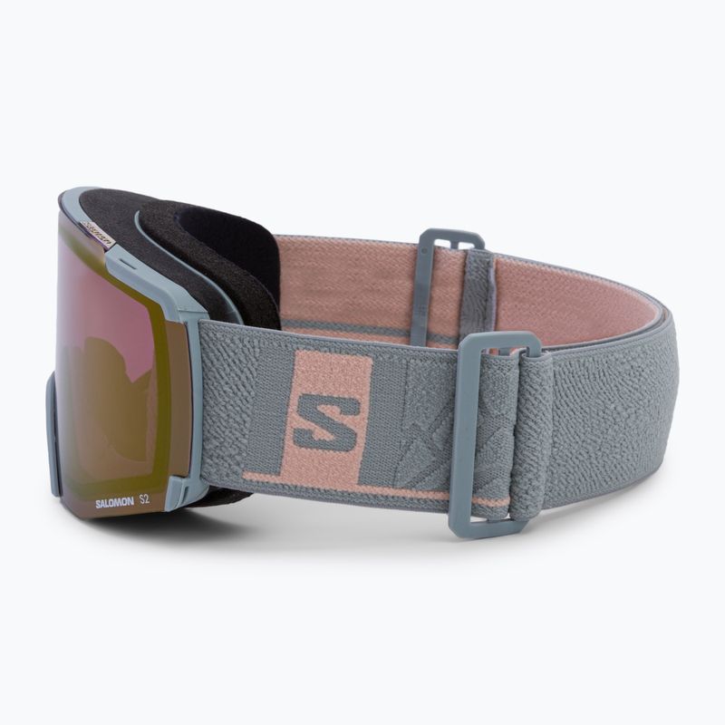 Salomon S/View wrought iron/ml ruby ski goggles L47003200 4