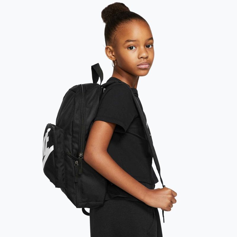 Children's backpack Nike Classic 16 l black/black/white 8