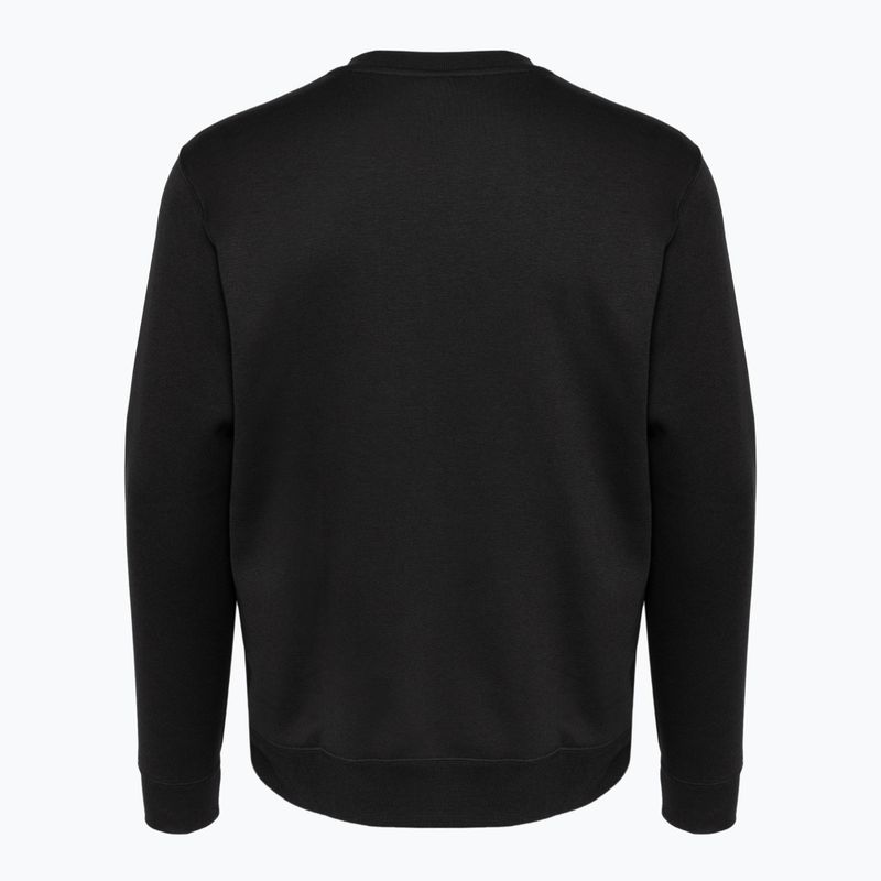 Men's Nike Sportswear Club Fleece Crew black/white sweatshirt 2