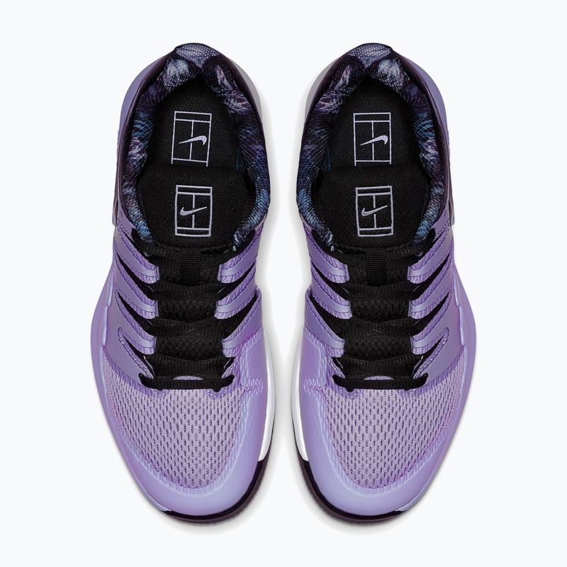 Children's tennis shoes Nike Court Vapor X Jr purple agate/white/hyper crimson/black 5