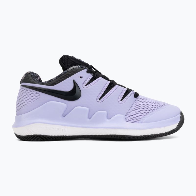Children's tennis shoes Nike Court Vapor X Jr purple agate/white/hyper crimson/black 2