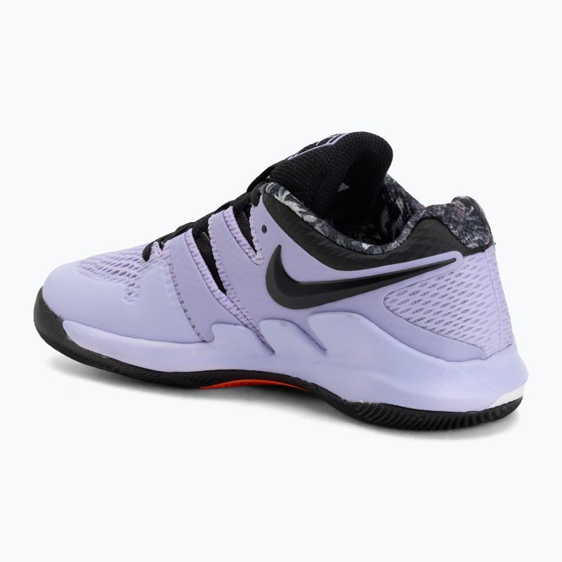Children's tennis shoes Nike Court Vapor X Jr purple agate/white/hyper crimson/black 3