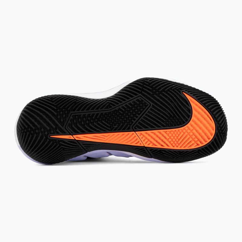 Children's tennis shoes Nike Court Vapor X Jr purple agate/white/hyper crimson/black 4