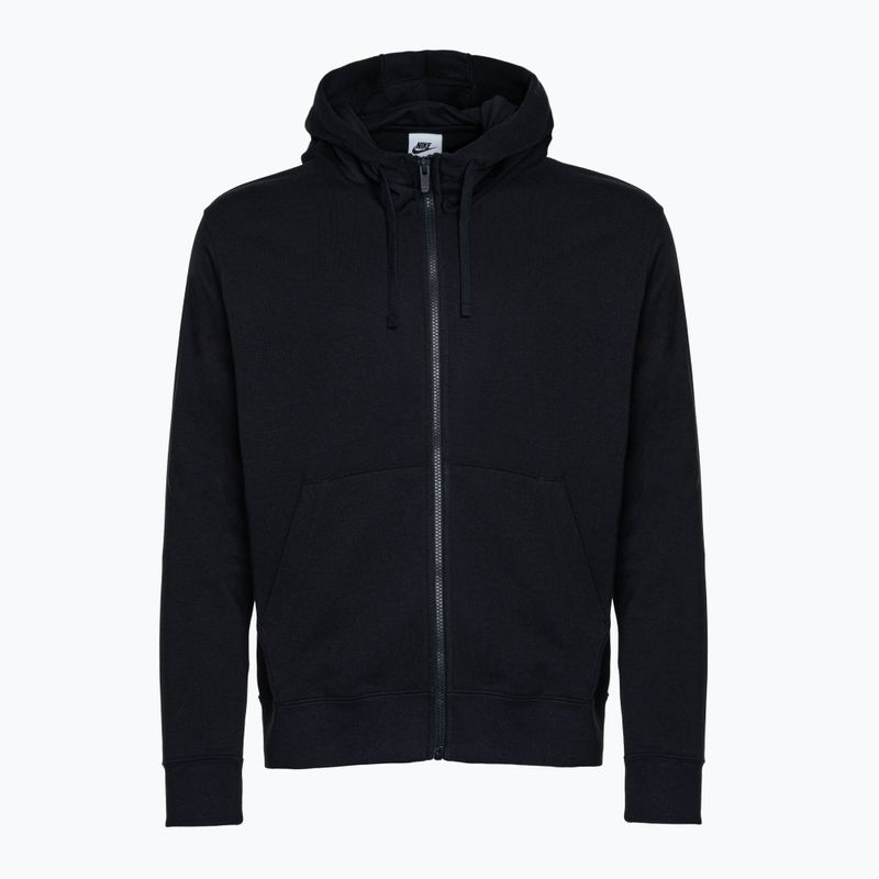 Men's Nike Sportswear Club Hoodie FZ black/black/white