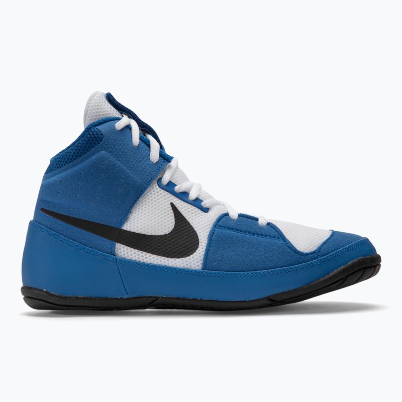 Nike Fury team royal/white/black wrestling shoes 2