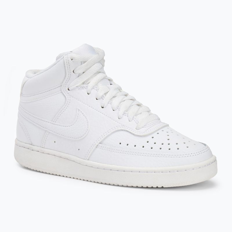 Nike Court Vision Mid white/white/white women's shoes