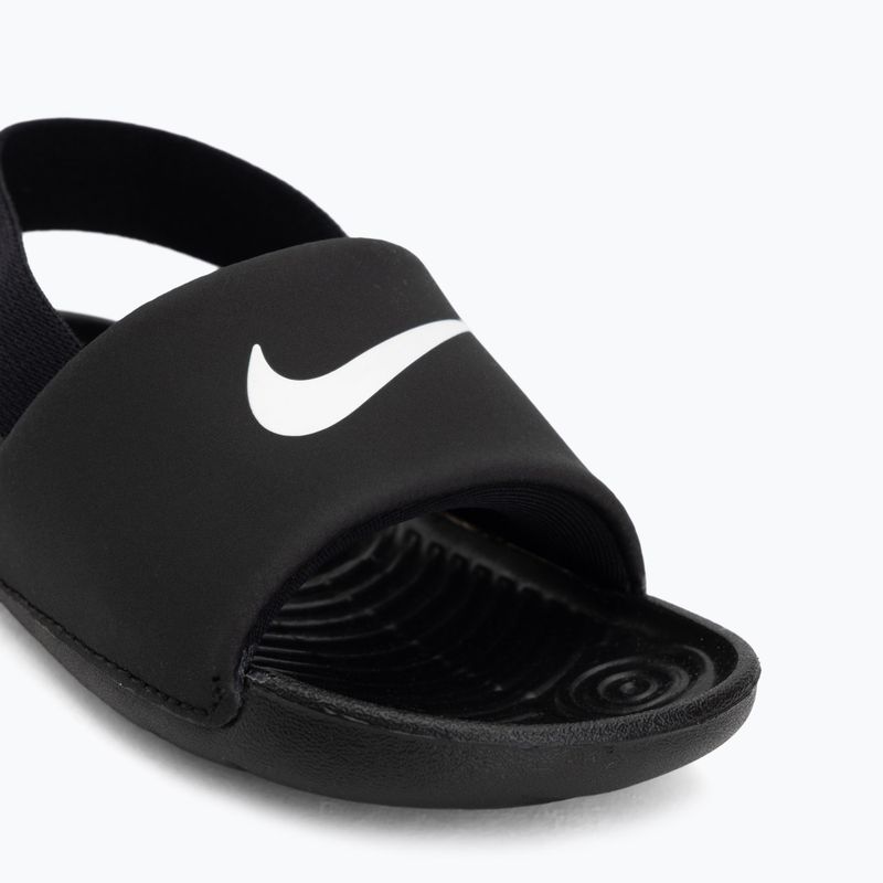Children's flip-flops Nike Coffee black/white/white/white 7