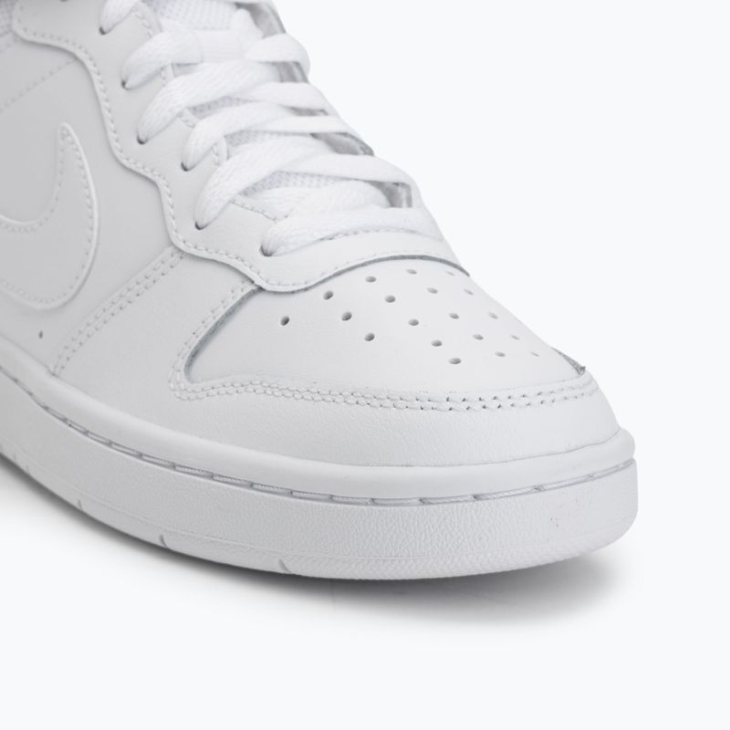 Children's shoes Nike Court Borough Mid 2 white/white/white 7