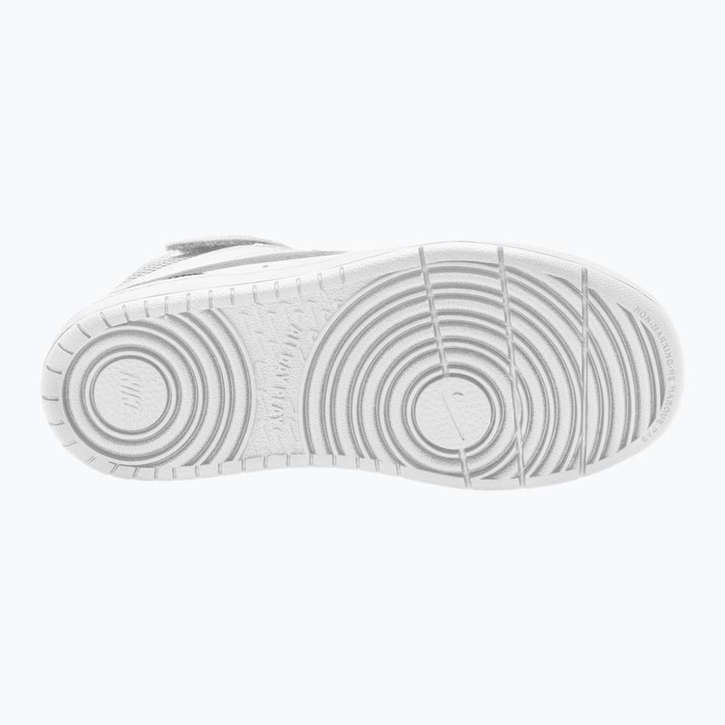 Children's shoes Nike Court Borough Mid 2 white/white/white 3