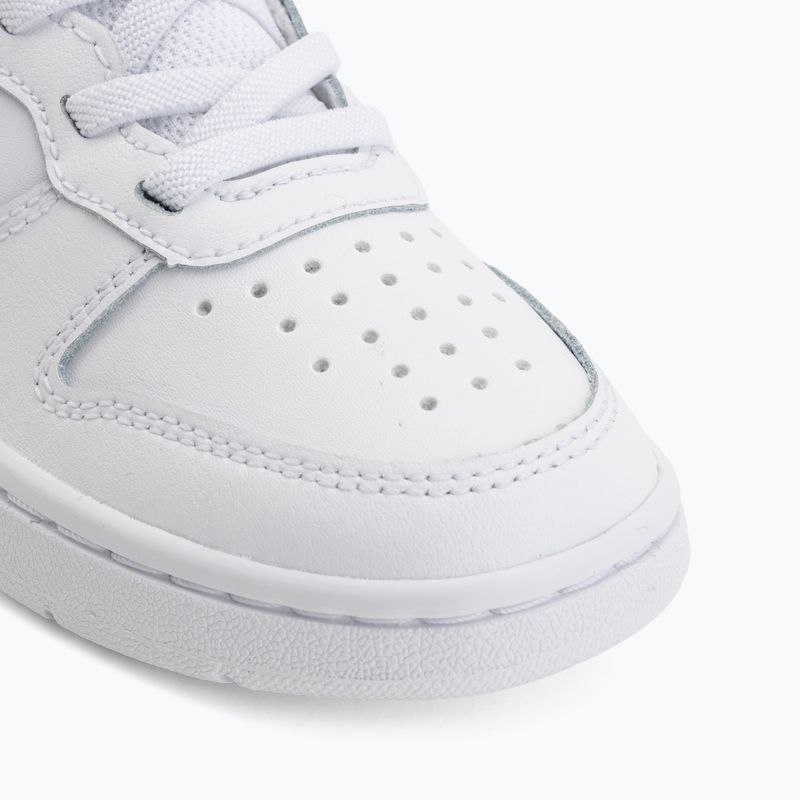 Children's shoes Nike Court Borough Mid 2 white/white/white 7