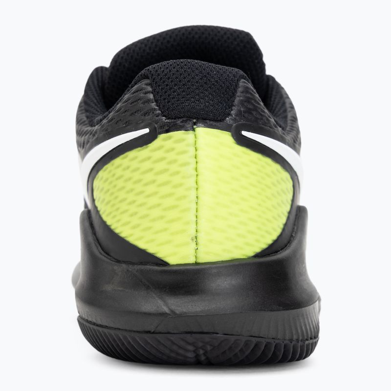 Children's tennis shoes Nike Court Vapor X Jr black/volt/white 6