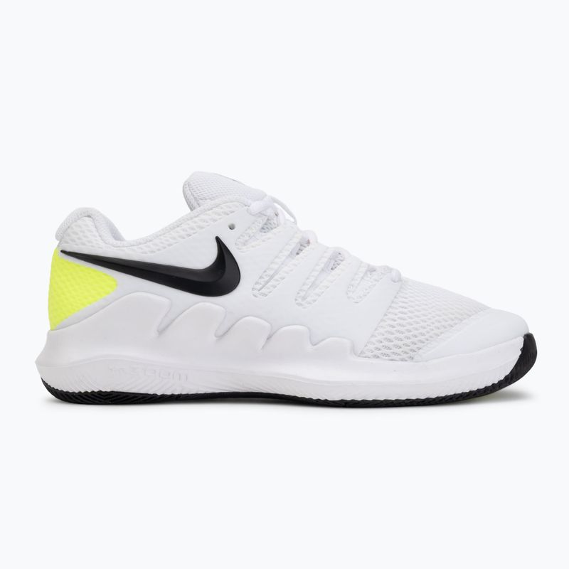 Children's tennis shoes Nike Court Vapor X Jr white/volt/black 2