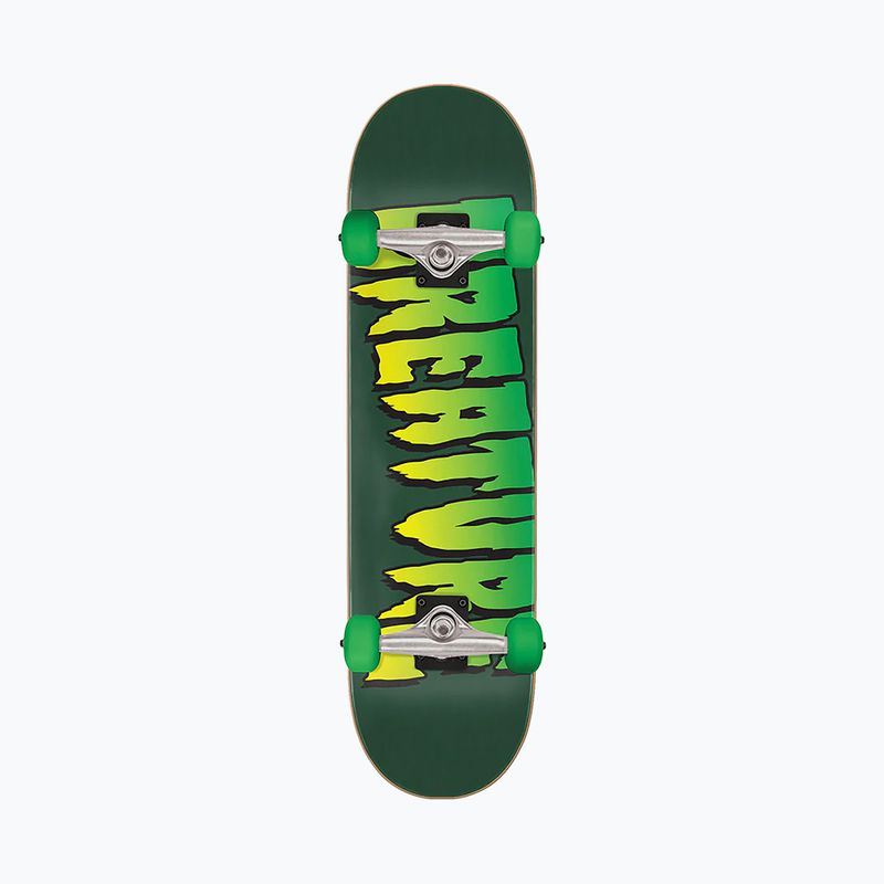 Creature Logo Full Sk8 classic skateboard black-green 118786 8