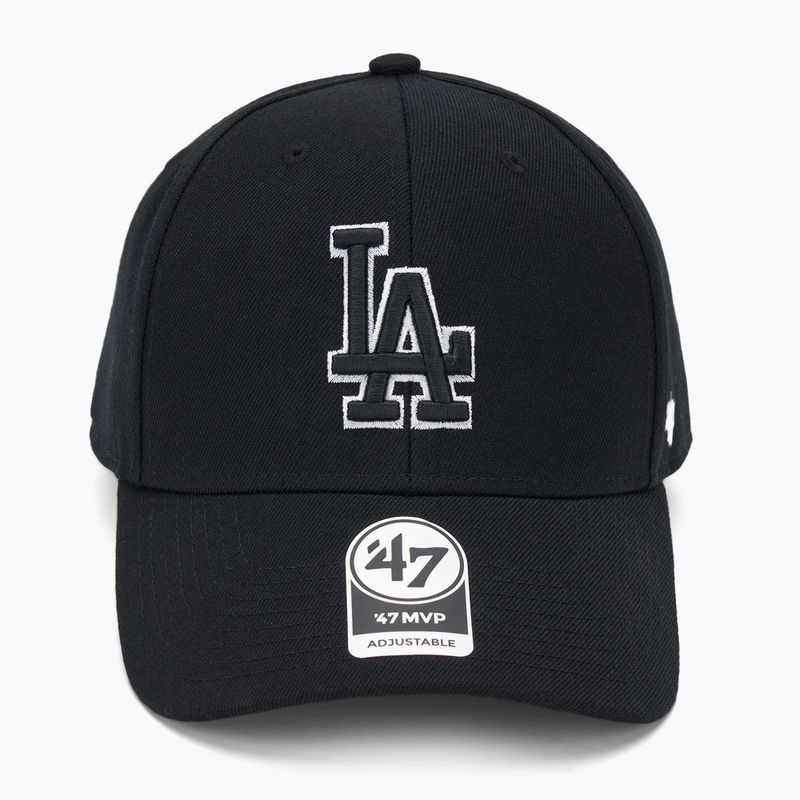 47 Brand MLB Los Angeles Dodgers MVP baseball cap black 2