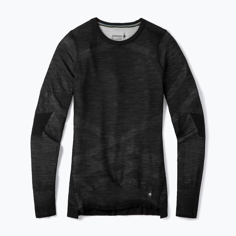 Women's thermal base layer Smartwool Intraknit Merino 200 Crew black/white 4