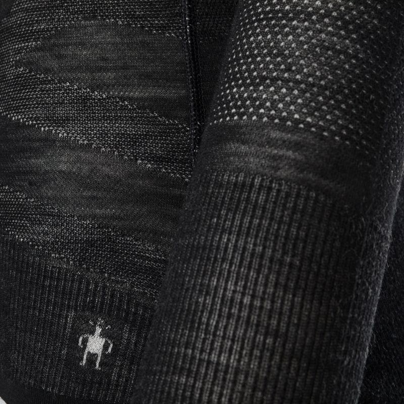 Women's thermal base layer Smartwool Intraknit Merino 200 Crew black/white 3