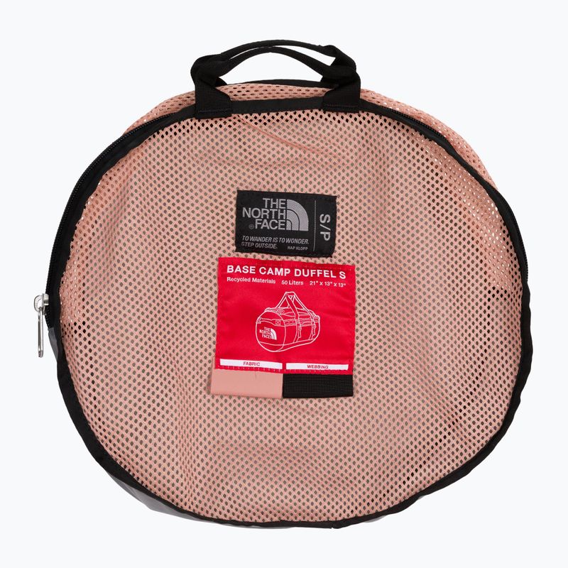 The North Face Base Camp Duffel S 50 l travel bag light pink NF0A52ST4T51 6