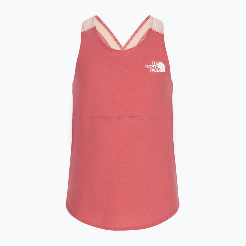 Women's trekking t-shirt The North Face Never Stop Tank Top pink NF0A5J3R3961