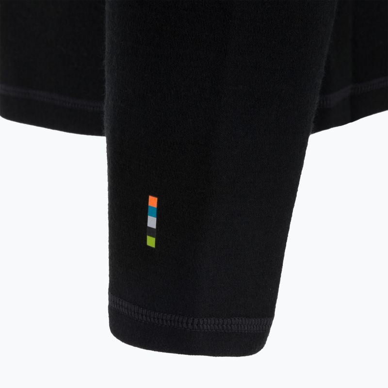 Men's thermal active sweatshirt Smartwool Merino Base Layer Crew Boxed black 3