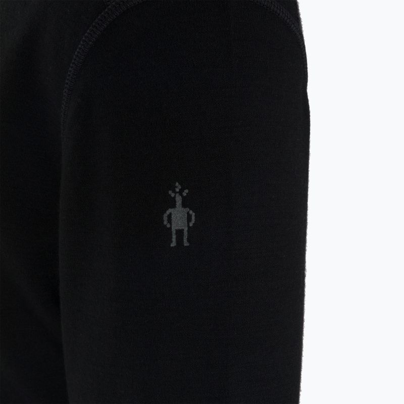 Men's thermal active sweatshirt Smartwool Merino Base Layer Crew Boxed black 4